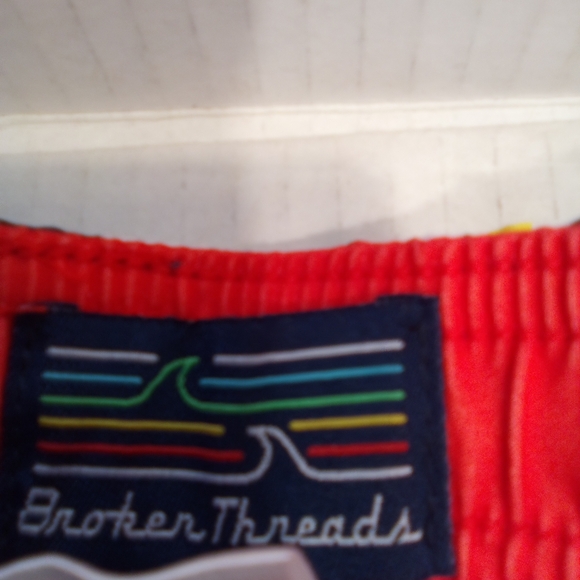 Colorful Men's Swim Shorts - Picture 4 of 11